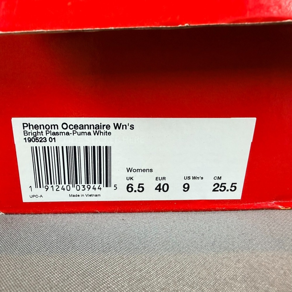 Puma Phenom Oceannaire Bright Plasma Pink Women's High Top Sneakers Size 9 - Picture 8 of 11